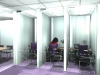 3d visuals of quiet booths