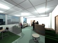 3d view of reception